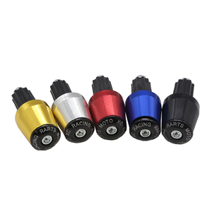 7/8 ''22mm accessoires de moto poignées de guidon fin poignée barre fin prise moteur guidon contrepoids poignées extrémités bouchons - Product Image 5