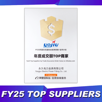 Isolateur de suspension en polymère de silicone à capuchon haute tension, gris, pour câble, certifié YOJIU FXBW CE ISO CN;ZHE