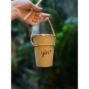 <b>Bamboo</b> Cup Holder Vietnam Eco-Friendly <b>Straw</b> CRAFT Handmade Classic Home Decoration natural customize size - Product Image 5