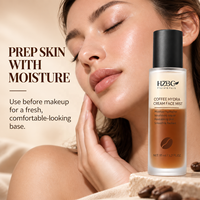 Brume Visage Hydratante au Café Hydra Crème OEM Marque Privée Hydratante Éclaircissante Soin de la Peau Fabricant Vente en Gros Anti-Âge