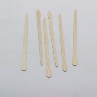 Vente en gros de 100 pièces bâtons de cire à sourcils applicateur en bois bâtons de cire pour le visage outil d'épilation professionnel jetable