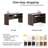 Bureau de formation moderne, mobile et réglable en hauteur, table pliable pour personnel avec design breveté