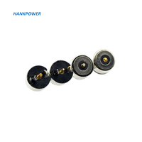 8Mm Pegas Terisi Bundar 2 Pin Magnetik Pogo Pin Konektor Laki-laki Perempuan