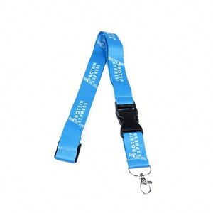 Custom Breakaway <b>Polyester</b> <b>Lanyard</b> Sublimation Printing Eco-Friendly Soft ID Card Holder for Trade Shows Weddings Promotional - Product Image 1