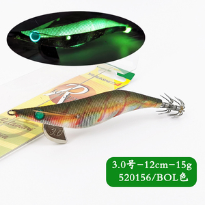 Señuelo Original de Japón Marca Yamashita para Calamar, Cebo de Camarón de Madera Artificial, Jibionera EGI Tipo Cohete para Pesca de Sepia con Anzuelo para Calamar - Product Image 6