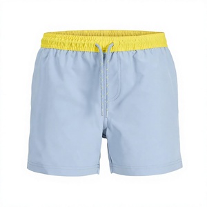 Shorts de Baño para Hombre, Diseño Casual de Verano, Malla de Poliéster de Secado Rápido, Transpirable, con Rayas Reflectantes, Venta al Por Mayor OEM - Product Image 2