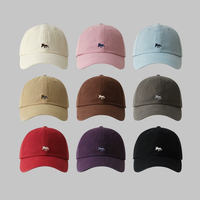 Gorra de béisbol personalizada de 100% algodón Unisex Fabricante Logotipo bordado personalizado Color sólido Gorra de béisbol de 6 paneles Sombrero de papá