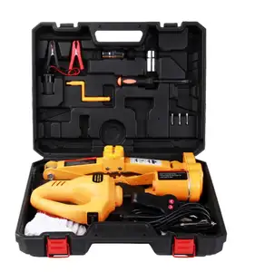 Multifunctional 12V 2 In 1 Electric Scissor Jack 3 TON and Impact Wrench Set For Car