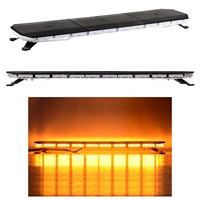 Barre lumineuse LED d'urgence, imperméable, 1200mm, montage sur le toit, barre lumineuse d'avertissement pour camion d'ambulance