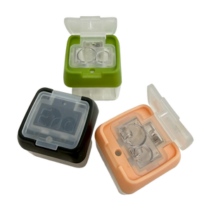 Taille-crayon ABS à 2 trous, 3,5x3,5x3,5 cm, fourni directement par l'usine, vente en gros du fabricant, taille-crayon à double trou - Product Image 4