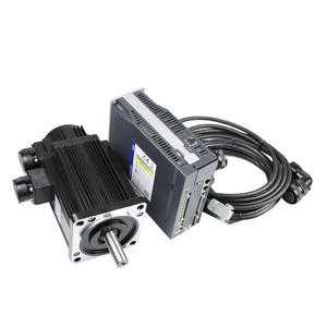 มอเตอร์ AC380V 3เฟส7.5KW 48Nm มอเตอร์7.5kW 180st-M48015 Flange180 1500รอบต่อนาทีพร้อมชุดขับสำหรับการกัด CNC - Product Image 3