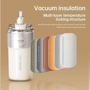 Mini mixeur portable 300 ml, bouteille mixeur portable rechargeable USB, mini mixeur portable - Product Image 5