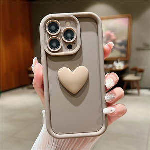 Tình yêu trái Tim Mới <span class=keywords><strong>3D</strong></span> phim hoạt hình Silicone trường hợp điện thoại cho <span class=keywords><strong>Iphone</strong></span> 14 13 12 cộng với cho <span class=keywords><strong>Iphone</strong></span> 15 trường hợp dành cho phụ nữ - Product Image 3