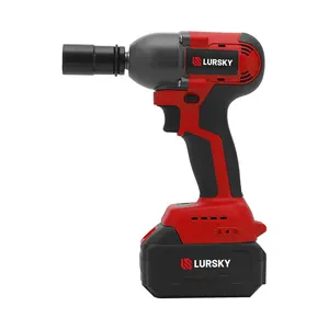 LURSKY 1/2 Inch Cordless Impact Wrench 450N.m 21V Brushless Cordless Impact Wrench