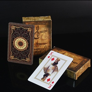 <span class=keywords><strong>Carte</strong></span> da Gioco in PVC ROYALPOK con Disegni <span class=keywords><strong>di</strong></span> Teschi e Castelli, Stampa ad Alta Definizione, Disponibili per Spedizione Internazionale - Product Image 3