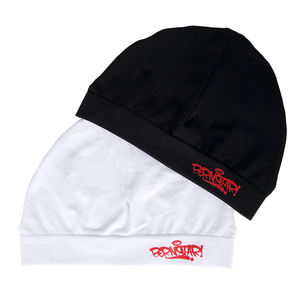 Hersteller von Beanies – Maßgefertigte, bedruckte leichte technische taillierte Spandex-Stretch-Beanie-Mütze Nylon-Schädelkappe - Product Image 2