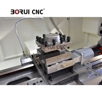 Tour CNC à lit plat CK6150 avec broche, tourelle, contre-pointe, pour l'industrie automobile, aérospatiale, et la fabrication de moules, également appelé tour CNC