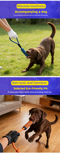 PA Material Pet <b>Rope</b> Tug Stick Durable Chew Toy for Dogs Interactive Training Teething Toy - Product Image 3
