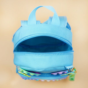 Sacs à dos pour enfants en silicone avec sangles réglables, best-sellers, mignons, à motifs de dessins animés, avec fonction pop-it - Product Image 4