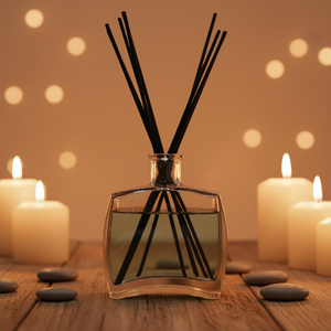 Diffuseur de parfum vide pour voiture, suspendu, transparent, avec motifs olive et étoile, cylindrique, 50 ml (curvé) et 165 ml (carré), compatible <span class=keywords><strong>Bodum</strong></span> - Product Image 1