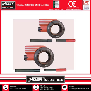 Juego de llaves de trinquete recto de liberación rápida de acero al carbono OEM Inder de alta resistencia para bricolaje, capacidad de par de 2000 lb-pie, mandíbula de 1 1/2 pulgadas, baja resistencia - Product Image 6