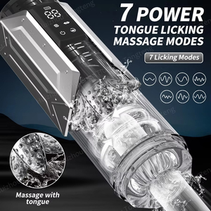 OEM 6-1 Automatic Male Masturbator <strong>Men</strong> 7 Thrusting Rotating Vibrating Sucking Silicone Sleeve Factory Wholesale - Product Image 1