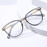 Lunettes anti-lumière bleue pour femmes MS 97821, branches texturées minimalistes, finition polie, style polyvalent pour le quotidien