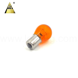10 Uds S25 1156 <span class=keywords><strong>PY21W</strong></span> BA15s bombilla de coche de vidrio blanco 12V luz automática señal de giro lámpara indicadora de alto brillo reemplazo duradero - Product Image 4