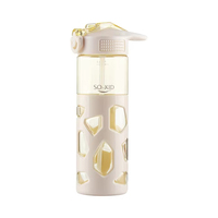 Bouteilles de sport pour enfants personnalisées, impression sur mesure, bouteille d'eau en plastique portable