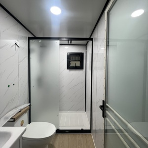 Casa Prefabricada China de Bajo Costo, Pequeñas Casas Modulares, <span class=keywords><strong>Estudio</strong></span>, Cobertizo, Oficina Portátil para Exteriores, Casa Modular de 20 Pies - Product Image 5