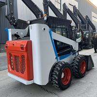 Chargeuse compacte sur pneus diesel Cartiwell 1200 kg pour travaux de terrassement, fabrication chinoise, à vendre