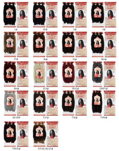 Precio de fábrica, bajo MOQ, venta al <span class=keywords><strong>por</strong></span> mayor, extensiones de cabello sintético 3X hechas a mano, estilo afro kinky Marley Twist, trama única, tipo Yaki, afro kinky - Product Image 6