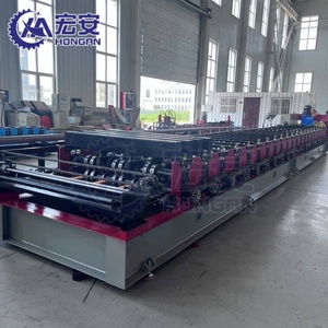 Hauan PLC Controlled Galvanized Steel Bondek <b>Sheet</b> <b>Tile</b> Fully Automatic Steel Decking Roof Floor Roll Forming Gearbox Engine - Product Image 2