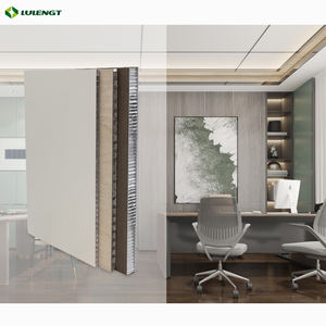 Panneau en nid d'abeille en aluminium léger ignifuge, plaque décorative intérieure, texture marbrée, résistant à l'humidité, panneau en nid d'abeille tout en aluminium - Product Image 4