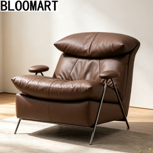 Nouveau <span class=keywords><strong>fauteuil</strong></span> design <span class=keywords><strong>haut</strong></span> <span class=keywords><strong>de</strong></span> <span class=keywords><strong>gamme</strong></span> en cuir véritable, <span class=keywords><strong>fauteuil</strong></span> d'appoint individuel pour salon, <span class=keywords><strong>fauteuil</strong></span> créatif - Product Image 2