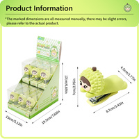 Mini Agrafeuse Originale en Forme de Fruit Mignon – Agrafeuse de Bureau pour École, Bureau, Cadeau, Fournitures en Gros