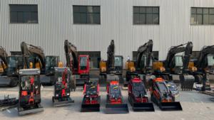 EPA Euro5 pemuat Cina pengemudian selip muatan menggunakan gudang pabrik perayap Mini dilacak kecil pemuat selip kompak - Product Image 5