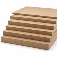 Panneau MDF professionnel 1-30 mm, qualité E1, 1220x2440 mm, panneau de fibres à haute densité pour meubles haut de gamme et décoration intérieure