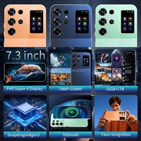 Smartphone S26 Ultra Original de Haute Qualité 16 Go + 1 To Écran OLED 7,3 Pouces 144 Hz Appareil Photo 108 MP Téléphone Android 5G LTE Charge Rapide 120 W
