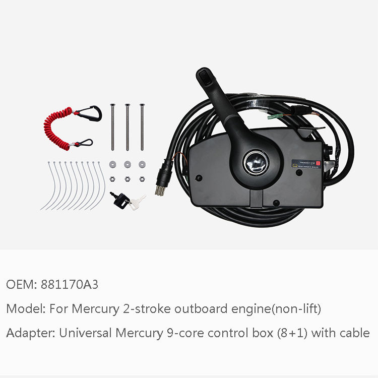 Boîtier de commande Mercury 9 core avec câble