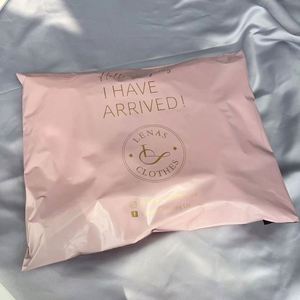 Bolsa de Plástico Personalizada con Logotipo Impreso, Bolsa de Poliéster de Color para Envíos, Embalaje de Ropa, Bolsas de Envío - Product Image 1