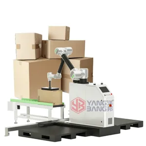 JB-MD16 Industrial Robot Arm Modular Design And Production Carton Palletizer Stacking On Pallet Case Packing Robot