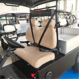 Carrito de golf eléctrico HKBG 2026 con caja de carga y gancho de remolque - Product Image 5