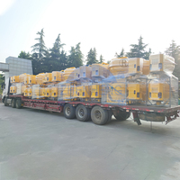 Mixer Semen Diesel Elektrik 500L dengan Motor, Mesin Pengaduk Semen Efisiensi Tinggi, Mesin Pencampur Beton