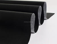 280g/m² Kunstleinwand Schwarze Baumwoll-Leinwandrolle mit Schwarzer Beschichtung für Künstler-Handmalerei