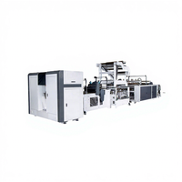 Machine automatique de fabrication de sacs en HDPE à quatre plis sur rouleau, modèle de type oscillant JDSL-1100 pour sacs de grande longueur