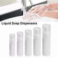 Nouvelles bouteilles en mousse plastique Mini Style 28/410 avec pompe, bouteille de pompe à mousse 50ml 150ml, pompe à bouteilles en mousse
