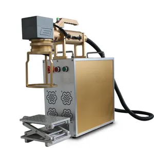 Fiber Laser Marking Machine Metal Sign Cutting Machine Laser 30 Watt Automatic Laser Machine