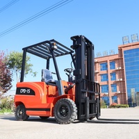 Chariot élévateur à fourche électrique de haute qualité de 1,5 tonne, Euro 5 CE EPA, tout-terrain, nouvelle génération, haute hauteur de levage, fabriqué en Chine