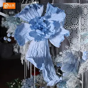 Oggetti di scena per matrimonio fiori artificiali giganti decorazione per vetrine del negozio di decorazione di scena